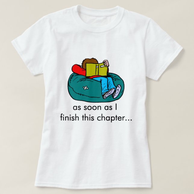 Lecteur T-shirts et cadeaux. (Design devant)
