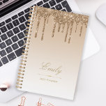 Lecteurs de Parties scintillant de luxe chic Gold<br><div class="desc">Ce planificateur chic est doté d'une bordure étincelante en fausse parties scintillant dorée et d'un arrière - plan à l'ombre dorée. Personnalisez-le avec son nom en écriture élégante sur un séparateur en diamant d'or. Les mots "2025 Planner" ou tout autre texte de votre choix apparaissent dans la police sans serif...</div>