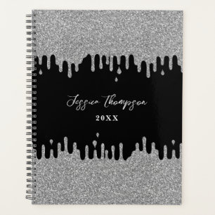 Lecteurs de Parties scintillant gris argent Planif