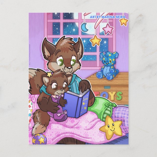 Lecture Avec Carte Postale Daddy (Devant)