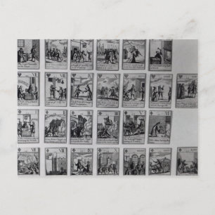 Lecture de cartes représentant des épisodes