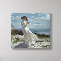 Lecture de grâce sur la toile Orpen de Howth Bay I