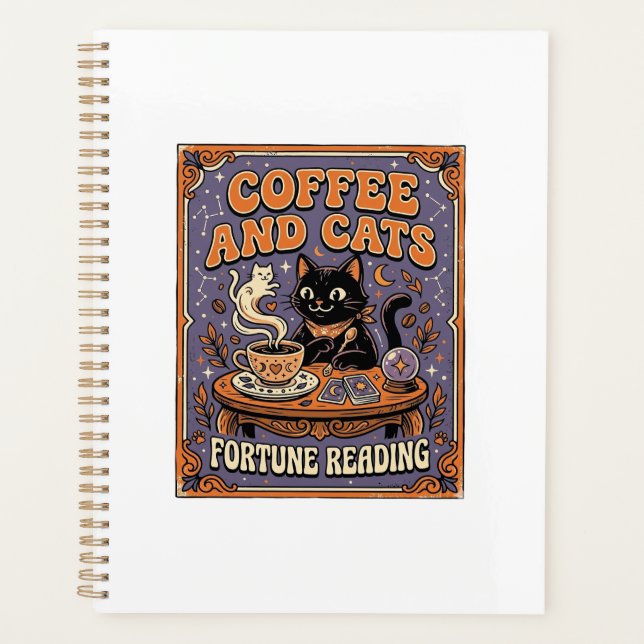 Lecture de la fortune du café et des chats Chats F (Devant)