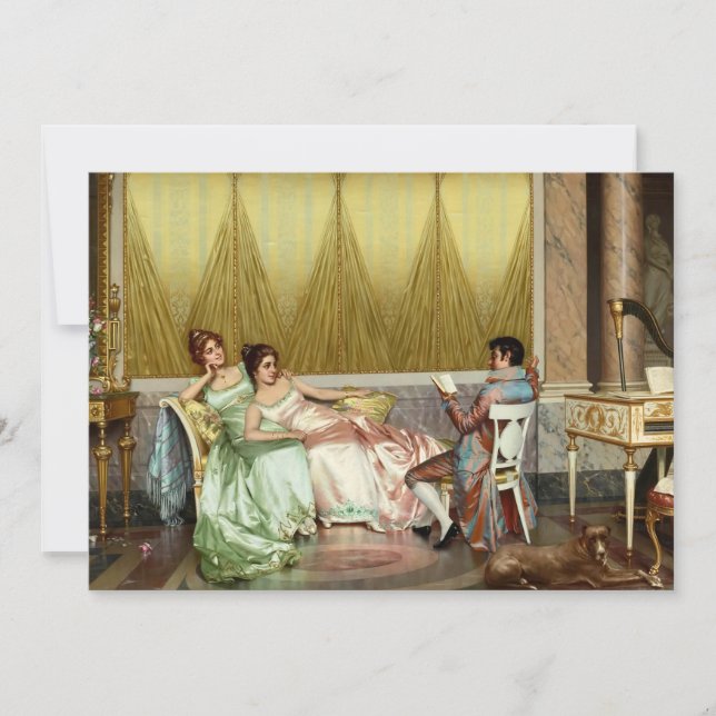 Lecture de poésie (Devant)