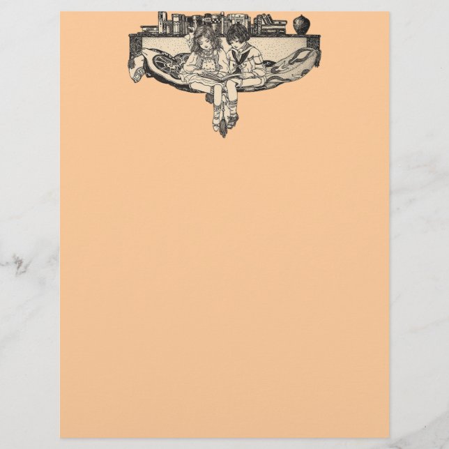 Lecture des filles et des garçons (Devant)