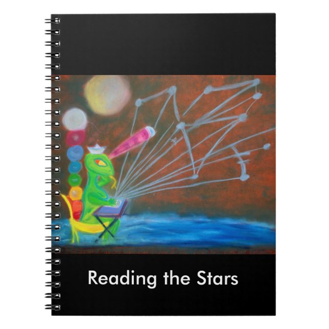 Lecture du carnet d'étoiles (Devant)