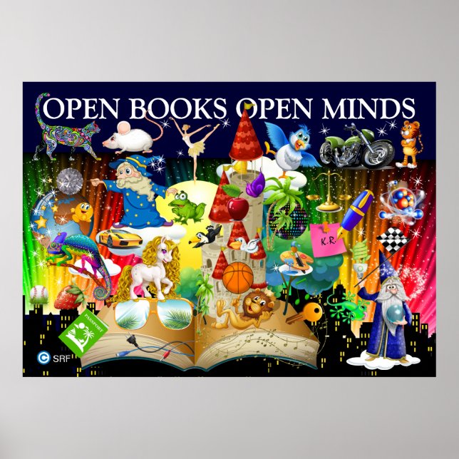 Lecture d'un autre enseignant - Poster d'alphabéti (Devant)