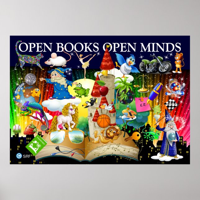 Lecture d'un autre enseignant - Poster d'alphabéti (Devant)