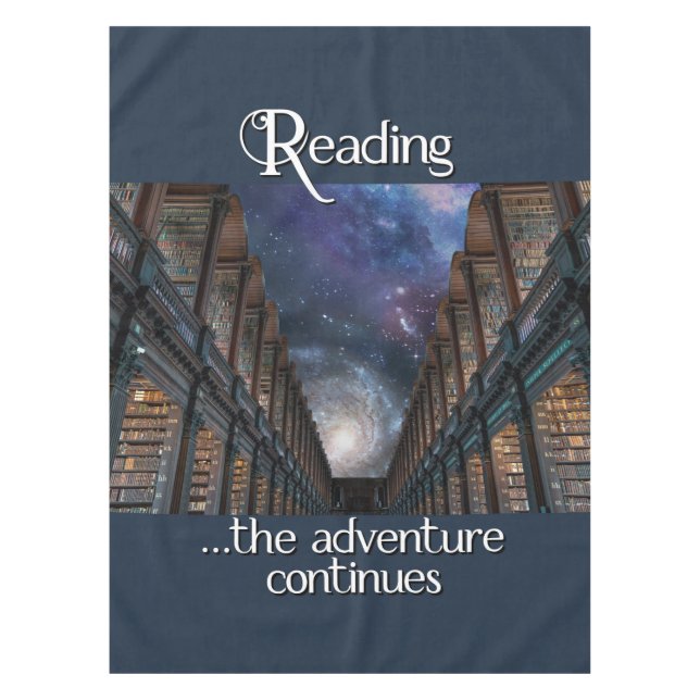 Lecture ...l'aventure continue nappe (Devant)