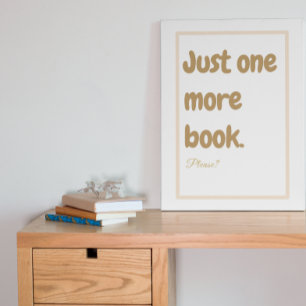 Lecture Livres One More Poster du livre