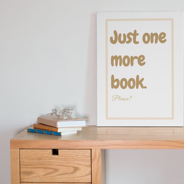 Lecture Livres One More Poster du livre (Créateur téléchargé)