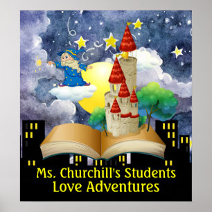 Lecture - Poster d'alphabétisation - SRF