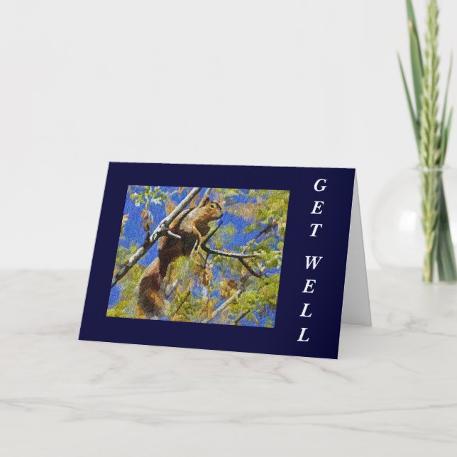 L'écureuil obtiennent la carte bonne (Devant)