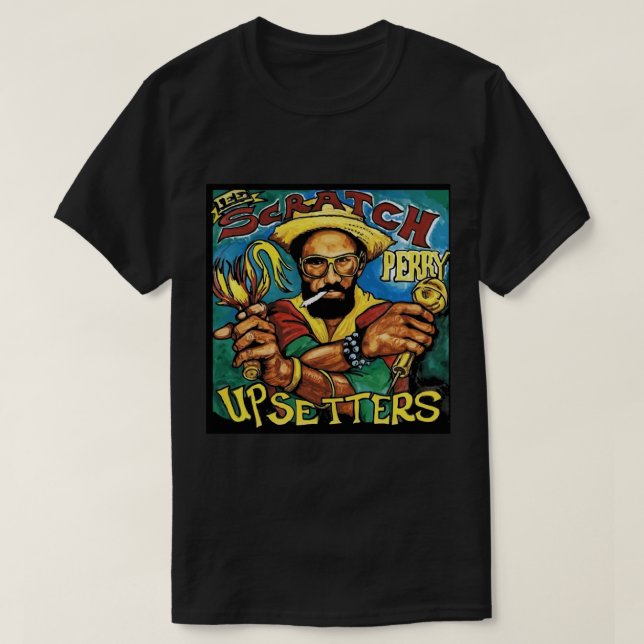 Lee Scratch Perry Le T-Shirt Classique Le Plus Cha (Design devant)
