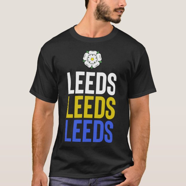 Leeds Leeds Leeds Classic T-Shirt (Devant)