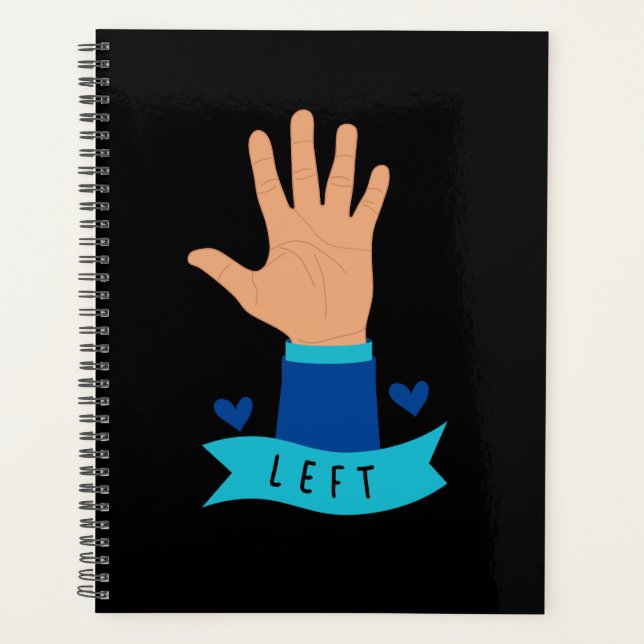 Lefty Life : Planificateur personnalisé pour gauch (Devant)