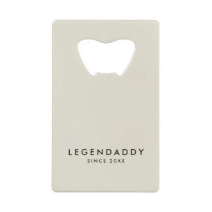 Legendaddy pour légendaire papas simple minimalist