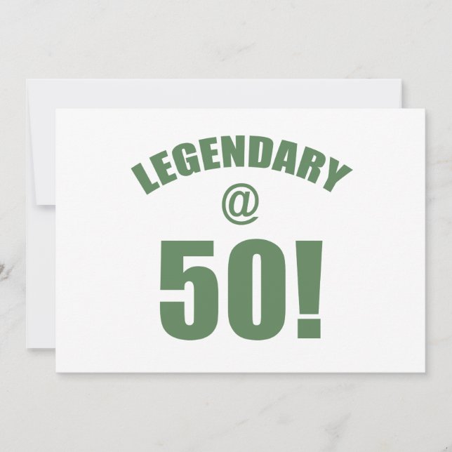 Légendaire À 50 (Devant)