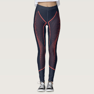 Légendaire mouvement - Leggings d'élégance géométr