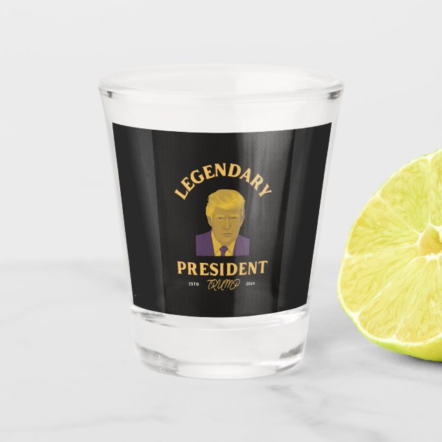 Légendaire président en verre (Devant)