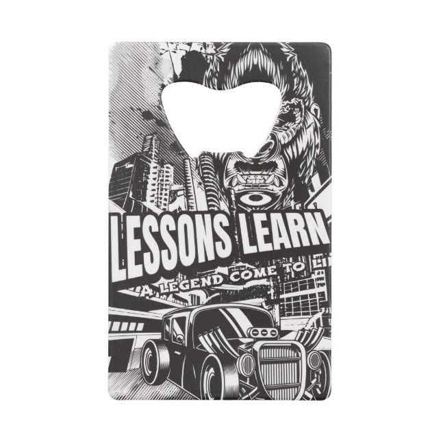 LEGENDARY GORILLA LESSONS LEARN BOTTLE OPENER (Devant)