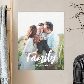 Légende bien-aimée Photo personnalisée Toile envel