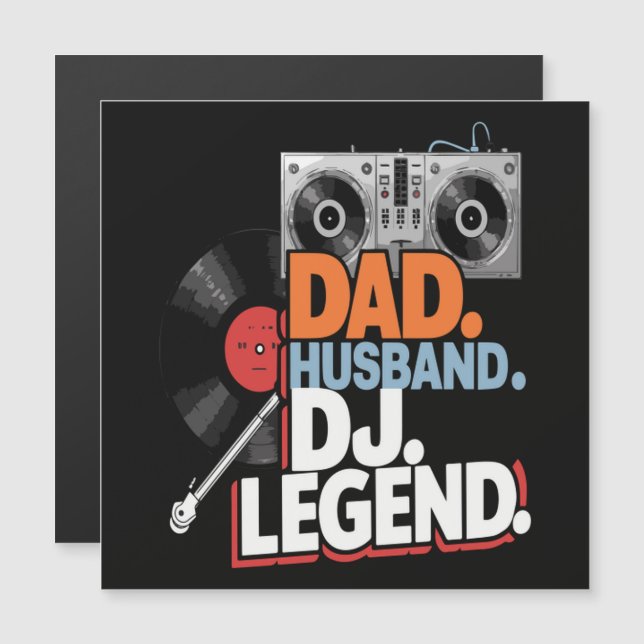 Légende de DJ Papa Marié (Devant / Derrière)