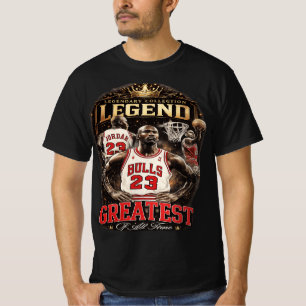 Légende du Basketball 23 T-Shirt Graphique pour Ho