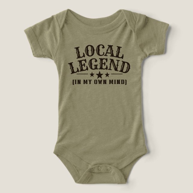 Légende locale (dans mon esprit) Graphique Western (Design Recto)