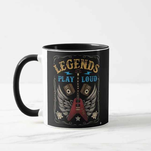 Légendes jouent fort, Tasse (Gauche)