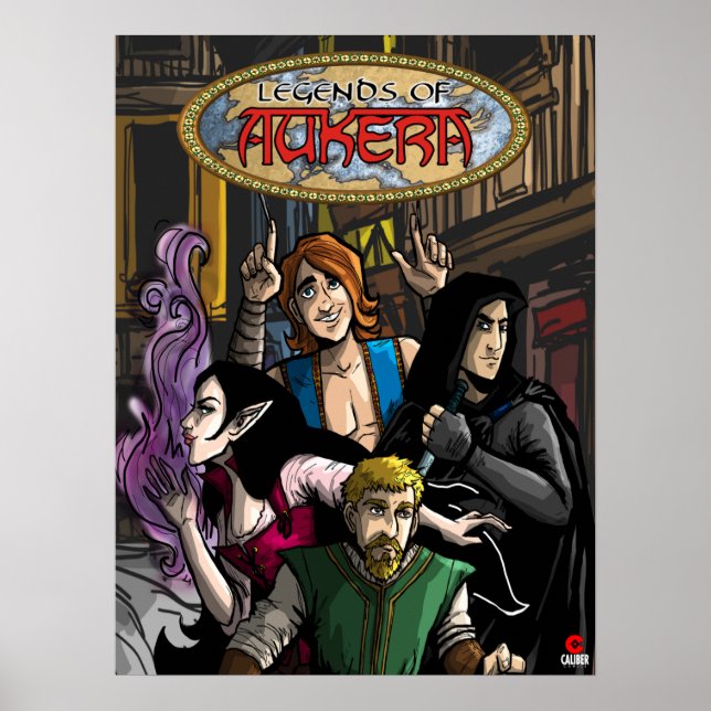 Legends of Aukera poster (Devant)