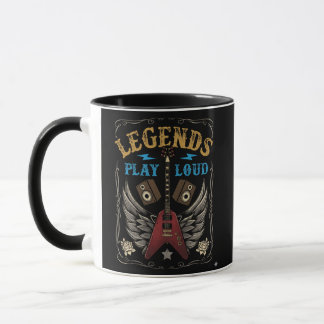 Legends Play Loud, Mug