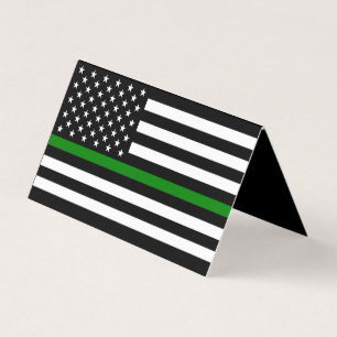 Légère ligne verte : Anciens combattants patriotiq