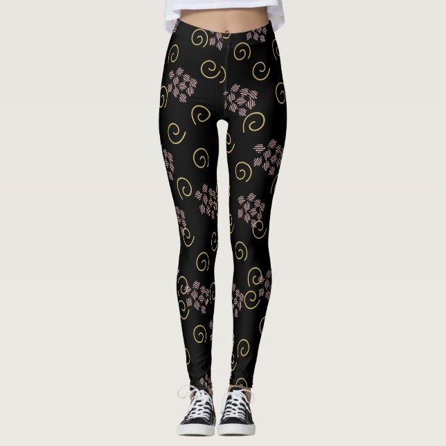 Legging à motif de design  (Devant)