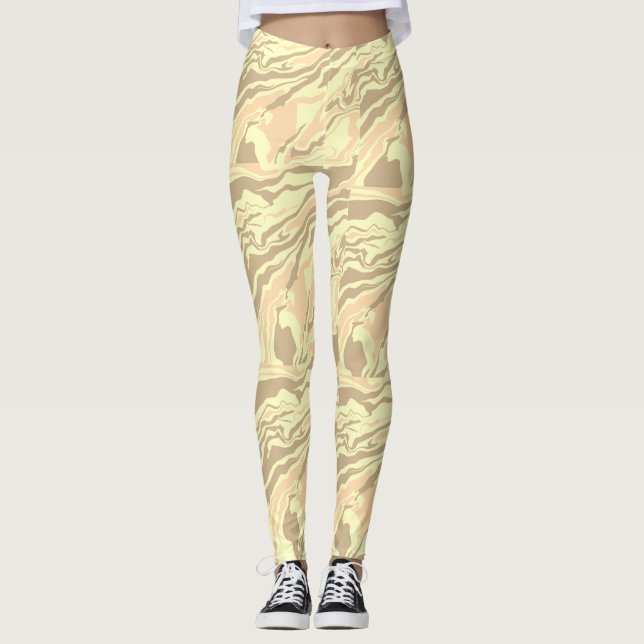 Legging à motif de design  (Devant)