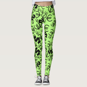 Legging à motif Euro Dollars Awesome Money