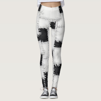 legging à style classique avec couture grossière