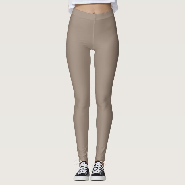 Legging Bohème Taupe Chaud (Devant)