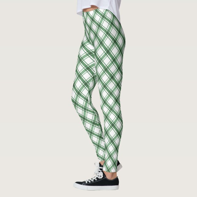 Legging carreaux verts (Gauche)