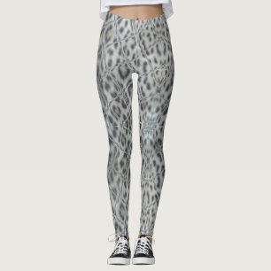 Legging d'art graphique Empreinte de léopard