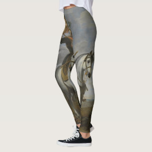 Legging de portrait d'art