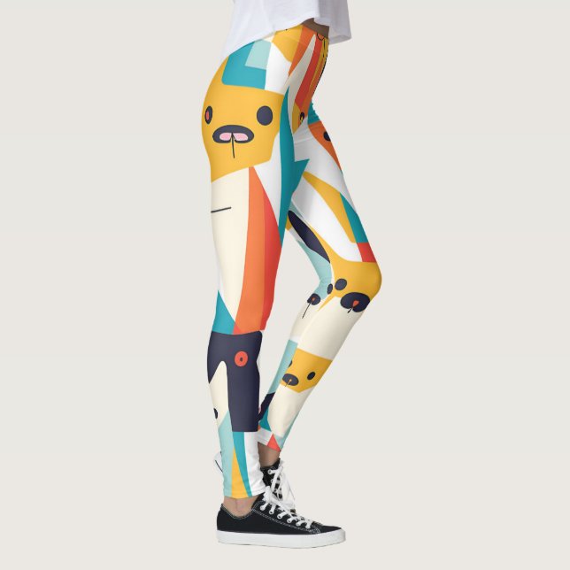 legging dogs style picasso (Droite)