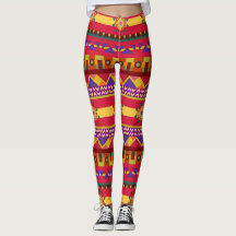 Legging ethnique, Legging tribal pour les femmes