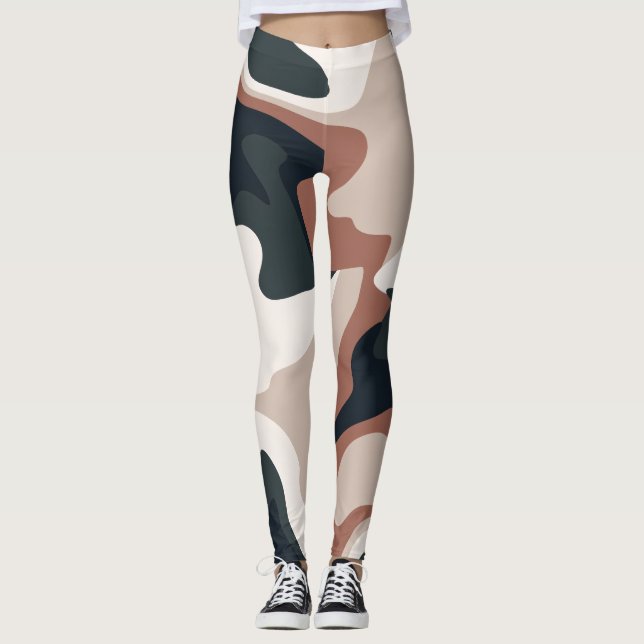 Legging | motif de camouflage de l'armée (Devant)