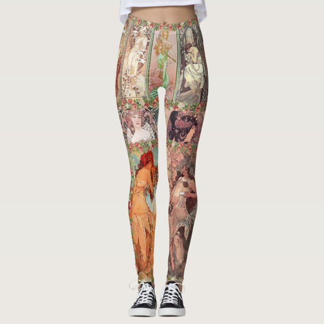 Legging Mucha art (Devant)