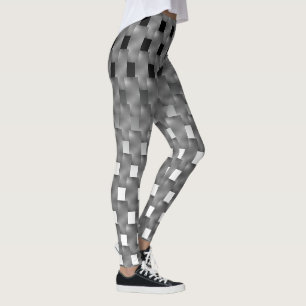 Legging noir et blanc, et plaques cendrés sur ?