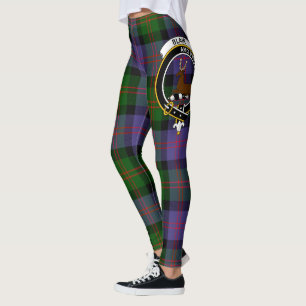 Legging pour femmes Clan Blair Crest Tartan Scotst