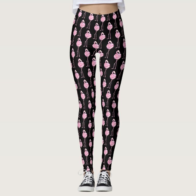 Legging Tender Flamingo Series Design 3 (Devant)