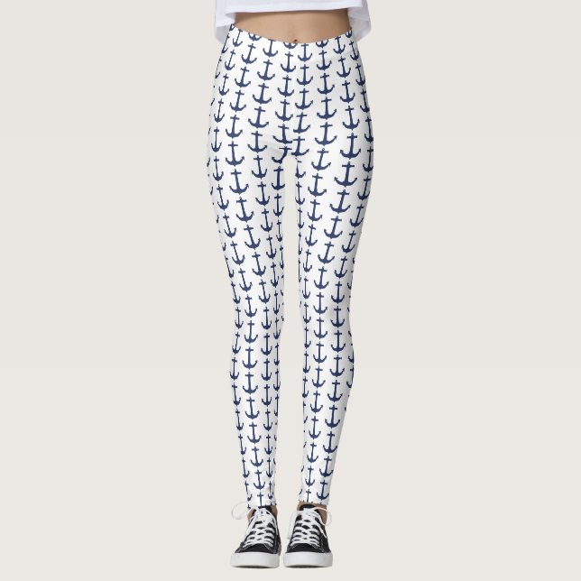 Legging Thème Nautique Personnalisé (Devant)