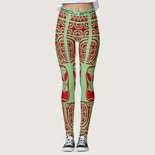 Legging Tribal Tatoo (Devant)